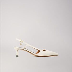 Maje pointed-toe pumps with straps